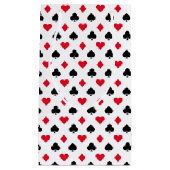 のカー遊ドスーツの模様 スモールペーパーバッグ (正面)