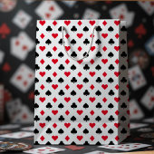 のカー遊ドスーツの模様 スモールペーパーバッグ