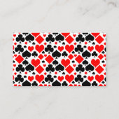 のカー遊ドスーツの模様 名刺 (正面)