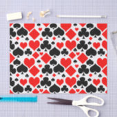 のカー遊ドスーツの模様 薄葉紙 (クラフト)