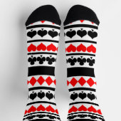 のカー遊ドスーツの靴下 ソックス (上部)