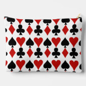 のカー遊ドスーツデザインアクセサリーバッグ アクセサリーポーチ (裏面)