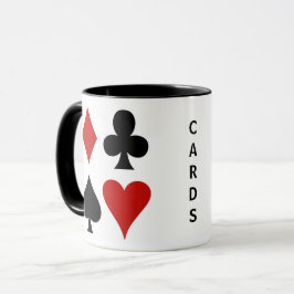 のカー遊ドスーツデザインマグカップ マグカップ