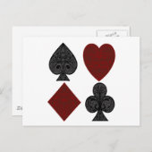 のカー遊ドスーツデザイン ポストカード (正面/裏面)