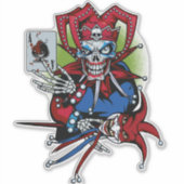 のカー遊ド、ジョーカー・ステッカー シール (正面)