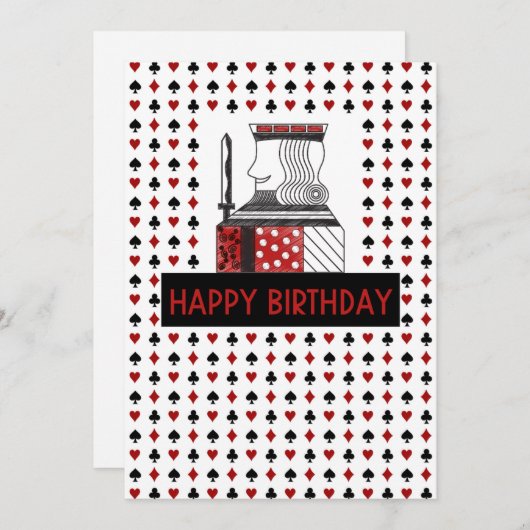 のカー遊ドJACK誕生日カード サンキューカード (正面/裏面)