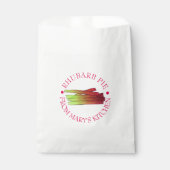 のキッチンからルバーブの茎の自家製パイ フェイバーバッグ (正面)