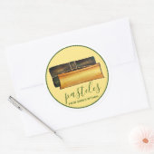 のキッチンから自家製プエルトリカパステルズ ラウンドシール (封筒)