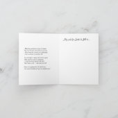 $のギフトを素晴らしいカードを「よく」望みます カード (内部)