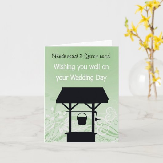 $のギフトを素晴らしいカードを「よく」望みます カード (黄色い花)