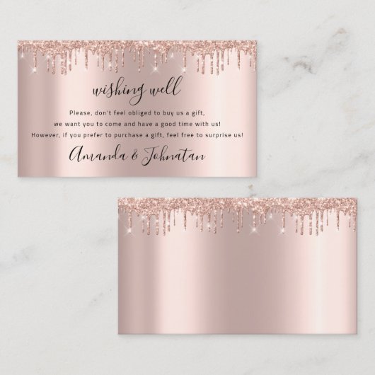 のギフト結婚アイディアバラ 名刺 (正面/裏面)