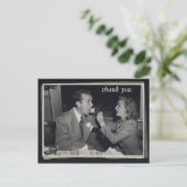 のギフト結婚サンキューカードカスタマイズ可能な写真 ポストカード (スタンド正面)