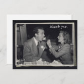 のギフト結婚サンキューカードカスタマイズ可能な写真 ポストカード (正面/裏面)