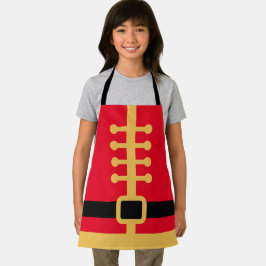 のクラシックくるみクラッカークリスマスベーキングエプロン子供へ エプロン