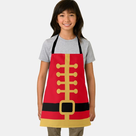 のクラシックくるみクラッカークリスマスベーキングエプロン子供へ エプロン (インサイチュ)