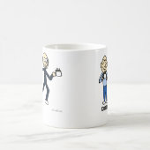 のクラシックなマグコーヒー・マグ コーヒーマグカップ (中央)