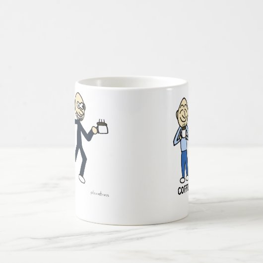 のクラシックなマグコーヒー・マグ コーヒーマグカップ (中央)