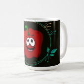 *「のクラシックマグカップ：コーヒーホルダーのOG」** コーヒーマグカップ (正面右)