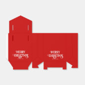 のクラシック体裁クリスマスパーティーの好意ボックス フェイバーボックス (折り畳みなし)