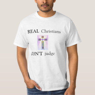 のクリスチャン実質、裁判官は Tシャツ