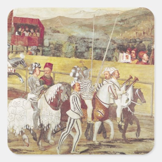 ～のクリスチャンIを称える大会 スクエアシール (正面)