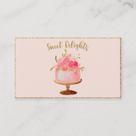 ★のケーキ及び菓子のカスタムな名刺 名刺