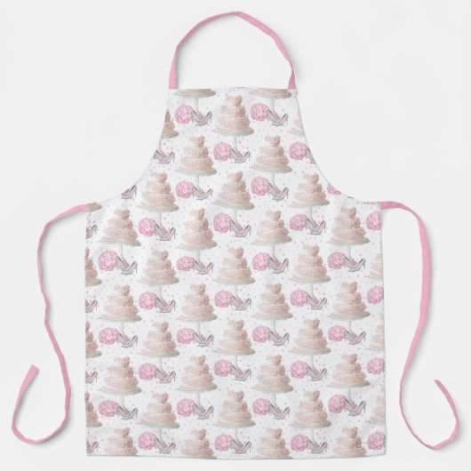のケーキ結婚ーエプロン エプロン (正面)