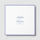 のゲストブックモダン結婚。 ゲストブック (正面)