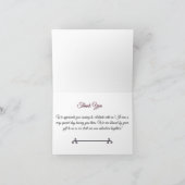 のゲスト結婚のサンキューカード サンキューカード (内部)