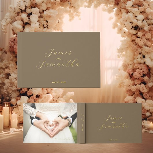 のゲスト結婚フォイルノート | ダークニュートラル ゲストブック