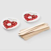 のゲスト結婚フローラハートラブロマンモダンティック ハンドファン (組立なし)