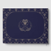 のゲスト結婚ブックコズミックタロットムーンスターアラインメント ゲストブック (裏面)