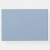 のゲスト結婚ブックダスティブルーリーフ ゲストブック (裏面)