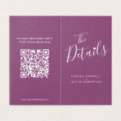 のゲスト結婚詳細スケジュールマップQRコード梅 (外部フラット)