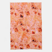 のコピーのように見える薄いステンドテ葉クスチャ キッチンタオル (縦)