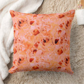 のコピーのように見える薄いステンドテ葉クスチャ クッション (ブランケット)