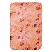 のコピーのように見える薄いステンドテ葉クスチャ バスマット (正面縦)