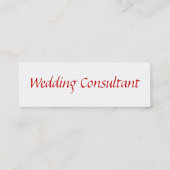 のコン結婚サルタント名刺 スキニー名刺 (裏面)