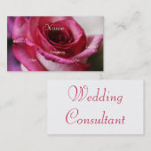 のコン結婚サルタント名刺 名刺 (正面/裏面)