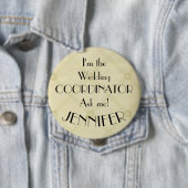 のコーディネ結婚ータプランナーのピンバック（名前あり） 缶バッジ (インサイチュ)