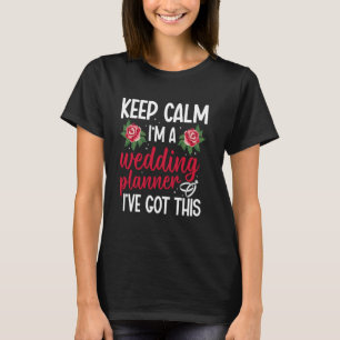 のコーディネ結婚ーターイベントスペシャリストプランナーWeddi Tシャツ