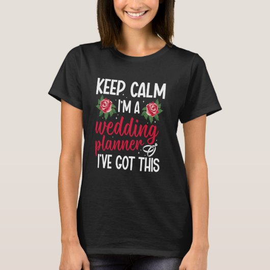 のコーディネ結婚ーターイベントスペシャリストプランナーWeddi Tシャツ (正面)