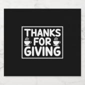 のコーヒ感謝していーア与えート ビールラベル (シングルラベル)