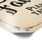 のサインまたは結婚パーティーを買う フォトプリント            (角)