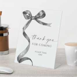 のサイン感謝していに対す来る黒弓 台座サイン