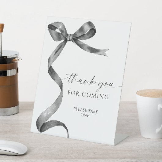 のサイン感謝していに対す来る黒弓 台座サイン (インサイチュ)