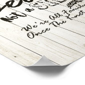 のサイン結婚は、サイドの多肉質の木ではない座席を選ぶ ポスター (角)