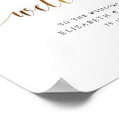 のサイン結婚へようこそ ポスター (角)