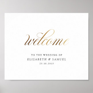 のサイン結婚へようこそ ポスター