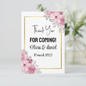 のサンキューカードに来感謝 (スタンド正面)